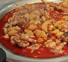 Changsha Chopped Chili Frog and Intestines