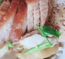 Pork Trotter and Shredded Chicken Rice