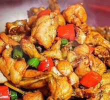 Spicy Frog Legs in Dry Pot
