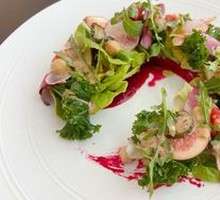Beetroot Puree Fig Salad