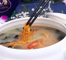 Chicken Soup with Cordyceps