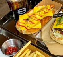 Loaded Cheese Hot Dog