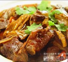 Fried Tofu Skin Braised Duck Rice