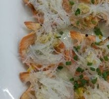 Steamed Scallops with Rice Noodles