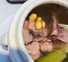 Bitter Melon and Pork Rib Steamed Bowl