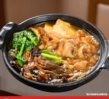 Mushroom Hot Pot with Rice