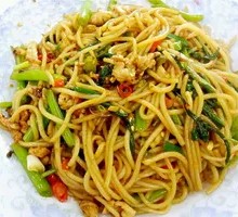Stir-Fried Yangtze River Snail Noodles