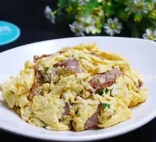 Shrimp and Barbecue Pork Egg Rice