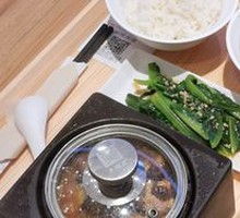 Braised Pork Ribs with Black Bean Sauce Rice