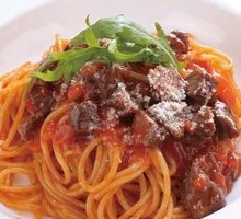 Tomato Beef Ragout Pasta