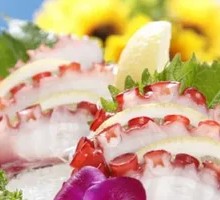 Large Octopus Sashimi
