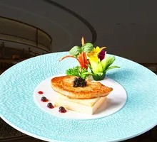 Fish Roe Blueberry Foie Gras