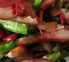 Green Pepper Pork Bites