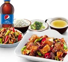 Sichuan-style Pork Stir-fry Combo