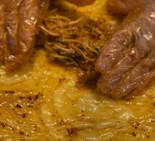 Ham Rolls with Cold Noodles