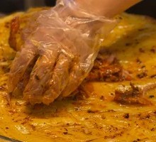 Meat Floss Rolls with Cold Noodles