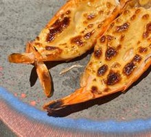 Cheese-Baked Tiger Shrimp