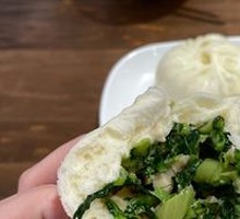 Mushroom and Gai Lan Dumpling