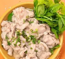 Pea Shoot and Pork Stir-fry