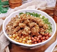 Crispy Pork and Tofu Brain