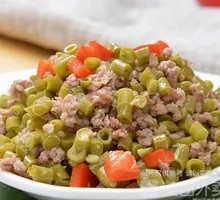 Stewed Pork and Green Beans Rice