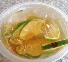 Lemon Three-Flavor Ice Jelly