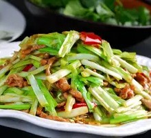 Leek and Pork Rice Bowl
