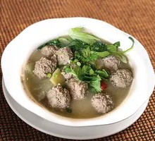 Fresh Pork Dumpling Soup
