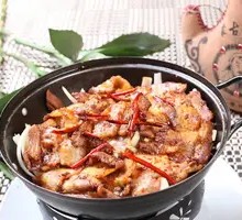 Spicy Chicken and Pork Dry Pot