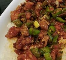 Pan-fried Chicken Rice Bowl