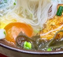 Three Delicacies Ham Rice Noodles