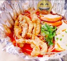 Spicy Crispy Pork Noodles