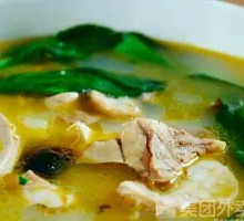 Pork Intestine and Lung Soup