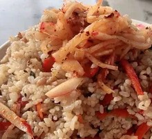 Sweet Pepper and Pork Stir-Fried Rice