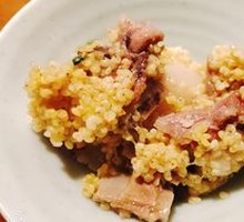 Stewed Pork Ribs with Millet
