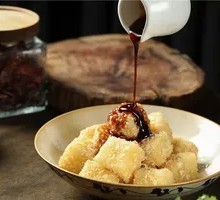 Red Sugar Pork Floss Rice Cake