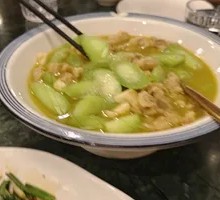 Braised Pork Belly with Loofah