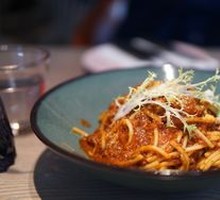 Classic Milanese Cheese Meat Sauce Pasta