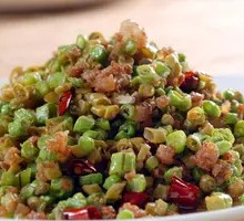 Stewed Pork and Green Bean Fried Rice