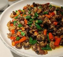 Stir-fried Chicken with Green Chili