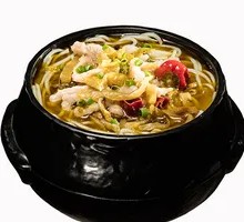 Spicy Sour Cabbage Pork Noodle Soup