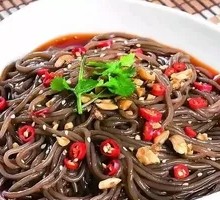Sour Spicy Buckwheat Noodles