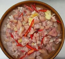 Pickled Pepper Pig Trotter