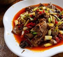 Pickled Chili Stir-fried Lamb Liver