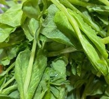 Blanched Pea Shoots