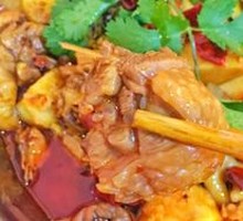 Bamboo Shoot and Taro Chicken