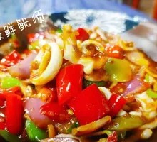 Pickled Pepper Squid Tendons