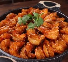 Fragrant Shrimp with Osmanthus and Orchid