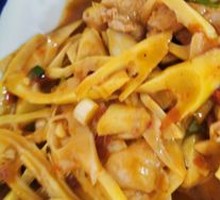 Bamboo Shoots Stir-Fried with Pork