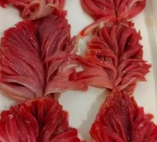 Freshly Sliced Pig's Tripe